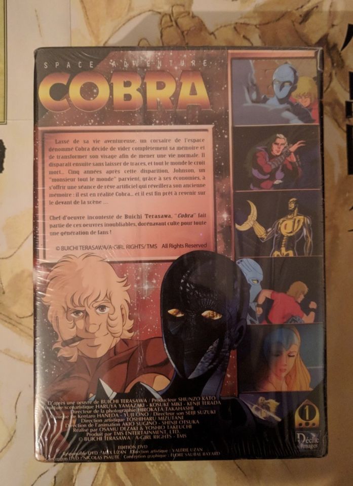 COBRA Vol. 1- 4 DVD Box 80er TV Serie / Manga DVD - OVA Anime NEU in Gütersloh
