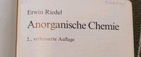 Anorganische Chemie von Riedel Niedersachsen - Braunschweig Vorschau