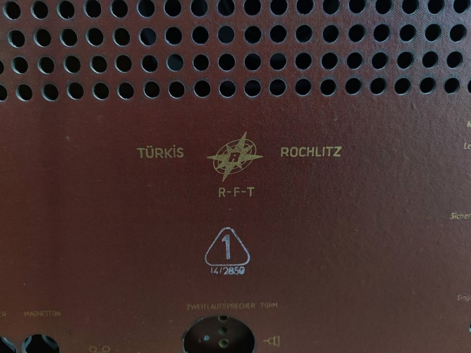 Röhrenradio Türkis - RFT Rochlitz DDR in Frankfurt (Oder)