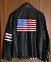 Lederjacke im Bikerlook USA Fahne US Flag Herren Größe L Saarbrücken-Dudweiler - Dudweiler Vorschau