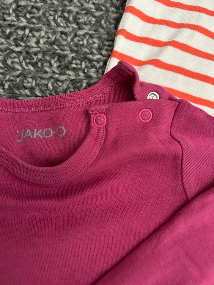 ❤️ JAKO-O Langarmshirt Baumwollripp 80/86 ❤️ in Hagen