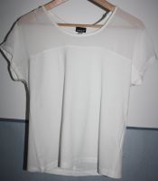 Gr. 36 weiß Basic T-Shirt Bluse Top transparent Schleswig-Holstein - Hohenwestedt Vorschau