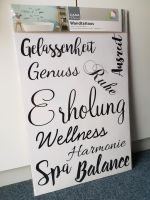 Wandtattoo Bad Deko Wand Bild Entspannung Spa Wohnzimmer Zimmer Bayern - Erlangen Vorschau