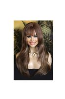 Perücke Lace Wig braun Silk top Highlights Pony wie Echthaar neu Leipzig - Leipzig, Zentrum Vorschau