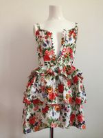 vintage kleid - baumwolle blumen muster mädchen kleider Baden-Württemberg - Weingarten Vorschau