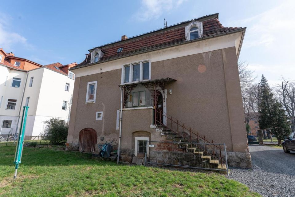 freistehende neobarocke Stadt-Villa mit Balkon, Terrasse & Denkmalschutz + Afa in Heidenau