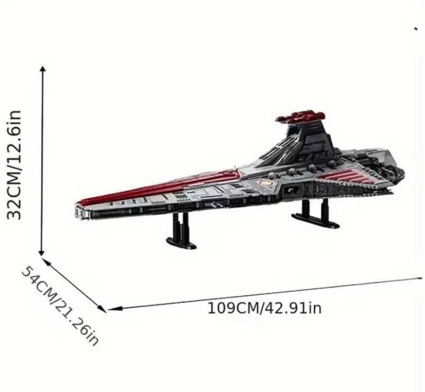 Star Wars Venator Class Klemmbausteine Neu OVP in Reken