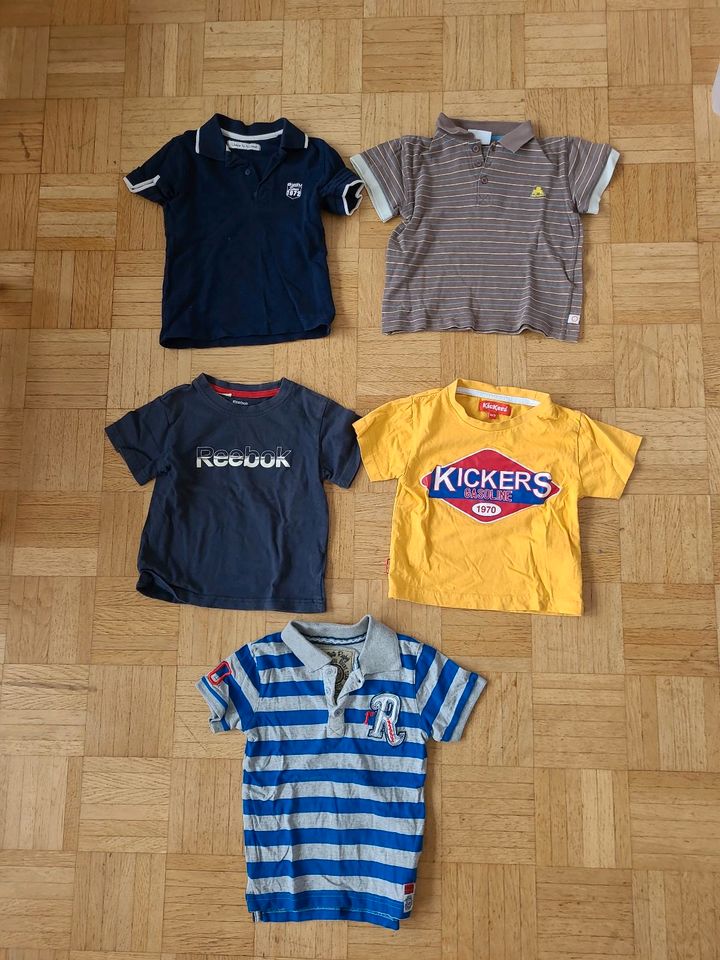 5 x T-Shirts Junge Kanz, Reebok Gr. 98 / 104 in Berlin