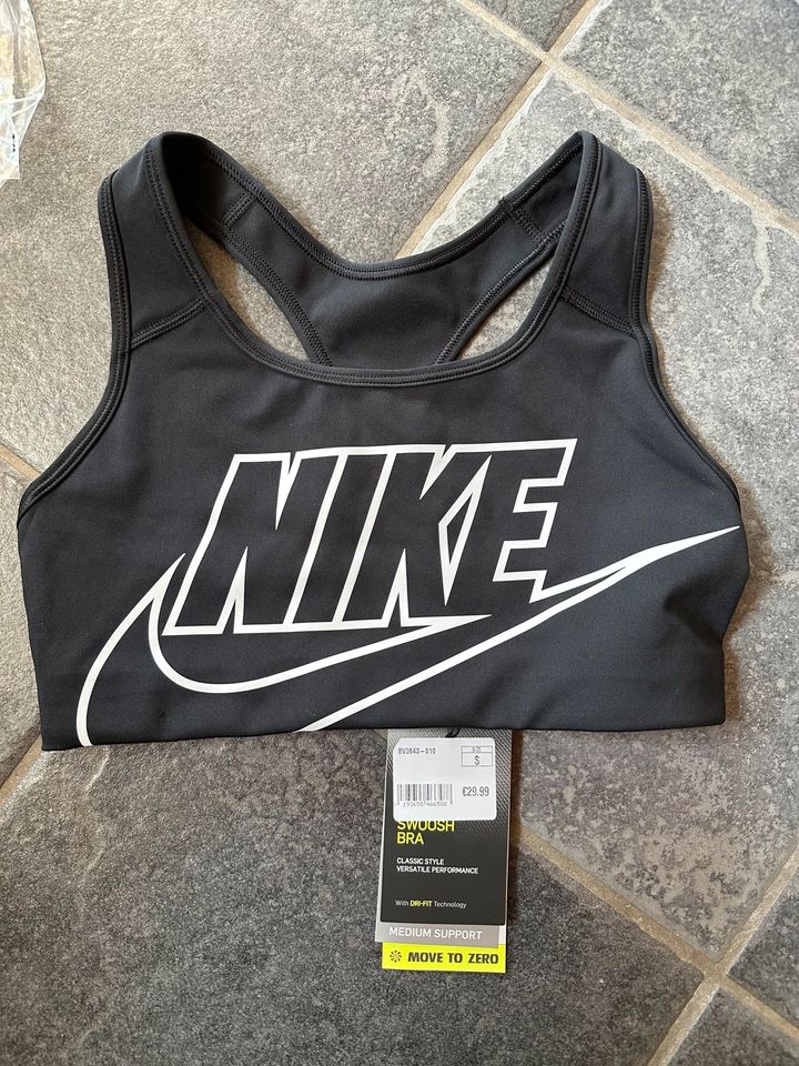 Neu! NIKE Sport BH,Busenhalter,S,M,36,38,Damen,schwarz,weiß in Gießen