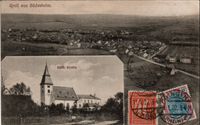 Anschichtskarte von Büdesheim katholische Kirche Rheinland-Pfalz - Bingen Vorschau