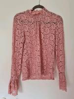 Spitze Top Bluse Gr L 40 42 Stretch rosa altrosa Vintage Boho Brandenburg - Zossen Vorschau
