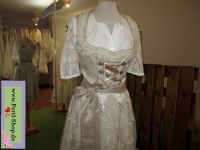 festliches Dirndl mit Schürze, Creme, Gr. 38, Neu Bayern - Traunstein Vorschau