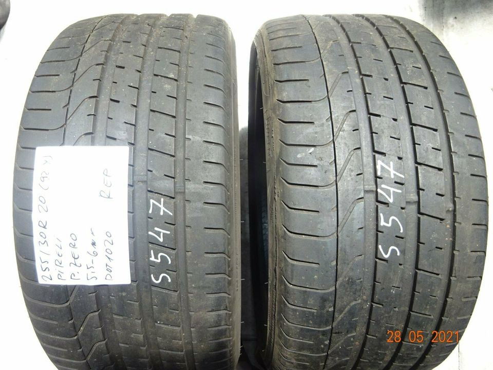 2x 255/30 R20 92Y Pirelli P Zero Sommer (K Intern S547) in Waldshut-Tiengen