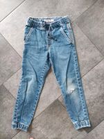 Blaue Jeans mit Gummizug Gr.128 Niedersachsen - Sande Vorschau