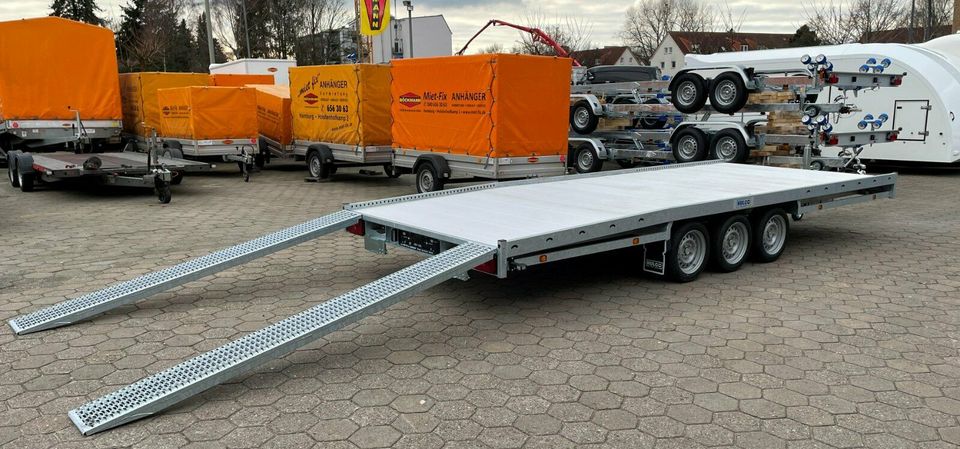 Hulco Pkw Trailer Autotrailer Anhänger Carax 3 540x207 3500 kg in Hamburg