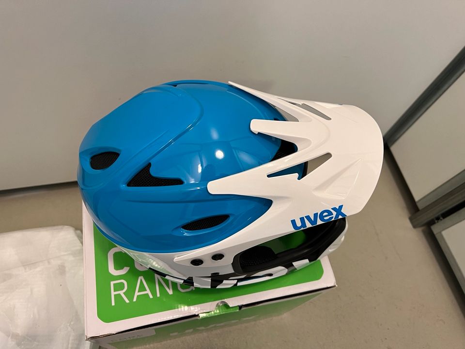 Uvex hlmt 9 bike - Größe M - Fullface Helm - in OVP top Zustand in Hennef (Sieg)