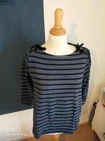 Boden ⭐ Damen Shirt T-Shirt blau/schwarz  UK 14 , 40 Hessen - Haiger Vorschau