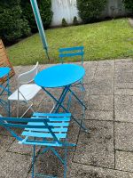 Garten Tisch  Metal blau mit zwei Stühlen Innenstadt - Köln Altstadt Vorschau