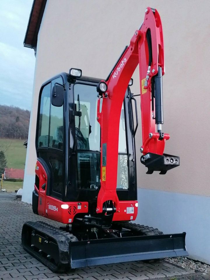 Bagger mieten Kubota KX019 Vermietung,Minibagger,Mieten,Verleih in Hoppstädten-Weiersbach