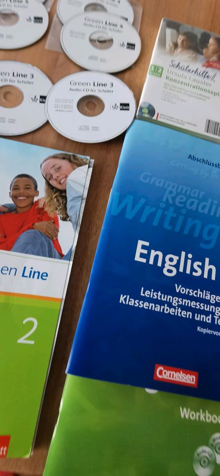 Englisch Green Line CD s Schulbücher diverse in Glashütten