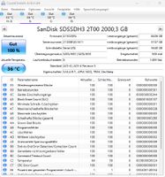 SANDISK Ultra® 3D Festplatte, 2 TB SSD SATA 6 Gbps, 2,5 Zoll Niedersachsen - Dörverden Vorschau