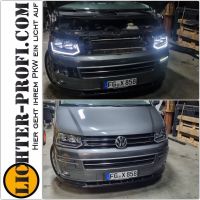 Voll LED Scheinwerfer schwarz dynamisch für VW T5 Bus 09-15 Hessen - Calden Vorschau