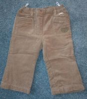 Cordhose Baby khaki Gr. 80 einzeln oder mit 2. Cordhose Köln - Rodenkirchen Vorschau