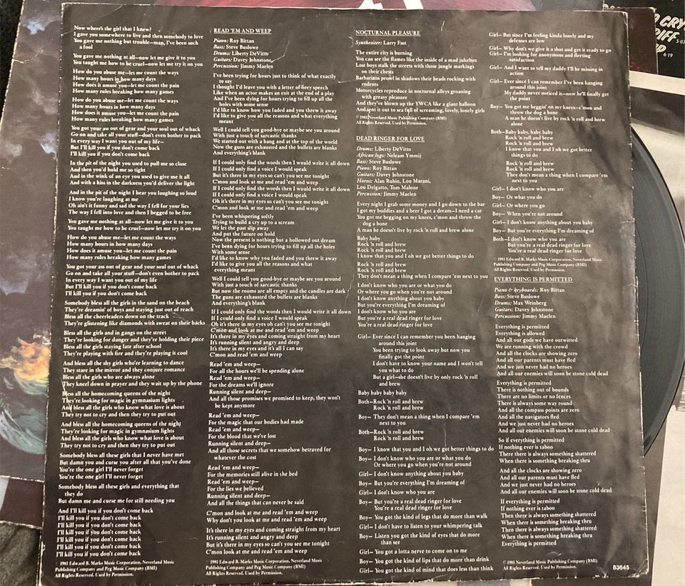 Meat Loaf - Vinyl - 70er - 80er -LP in Bielefeld