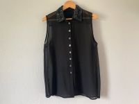 Bluse schwarz transparent festlich Pailletten Hude (Oldenburg) - Nordenholz Vorschau