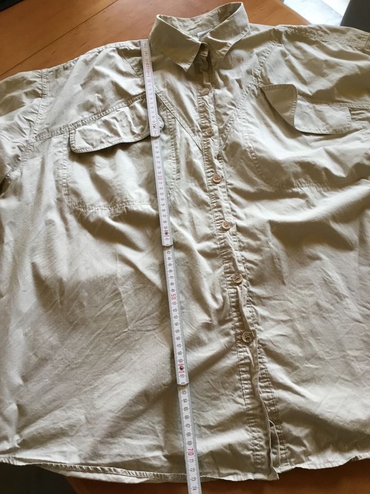 Hemd,Bluse beige,Baumwolle,Gr.50,52,54 in Neustadt