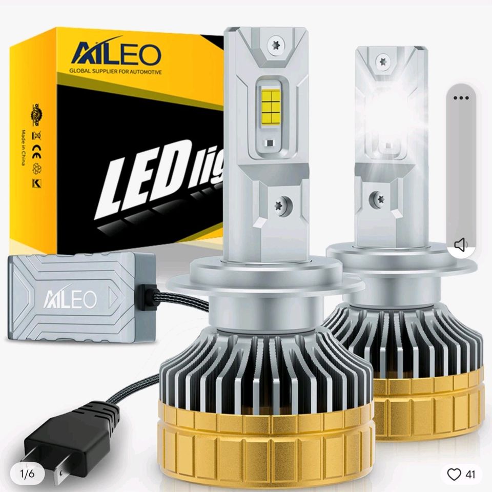 Aileo 2pcs Scheinwerfer 800w 500000lm h7 LED-Leuchten  4.50 Versa in Donaueschingen