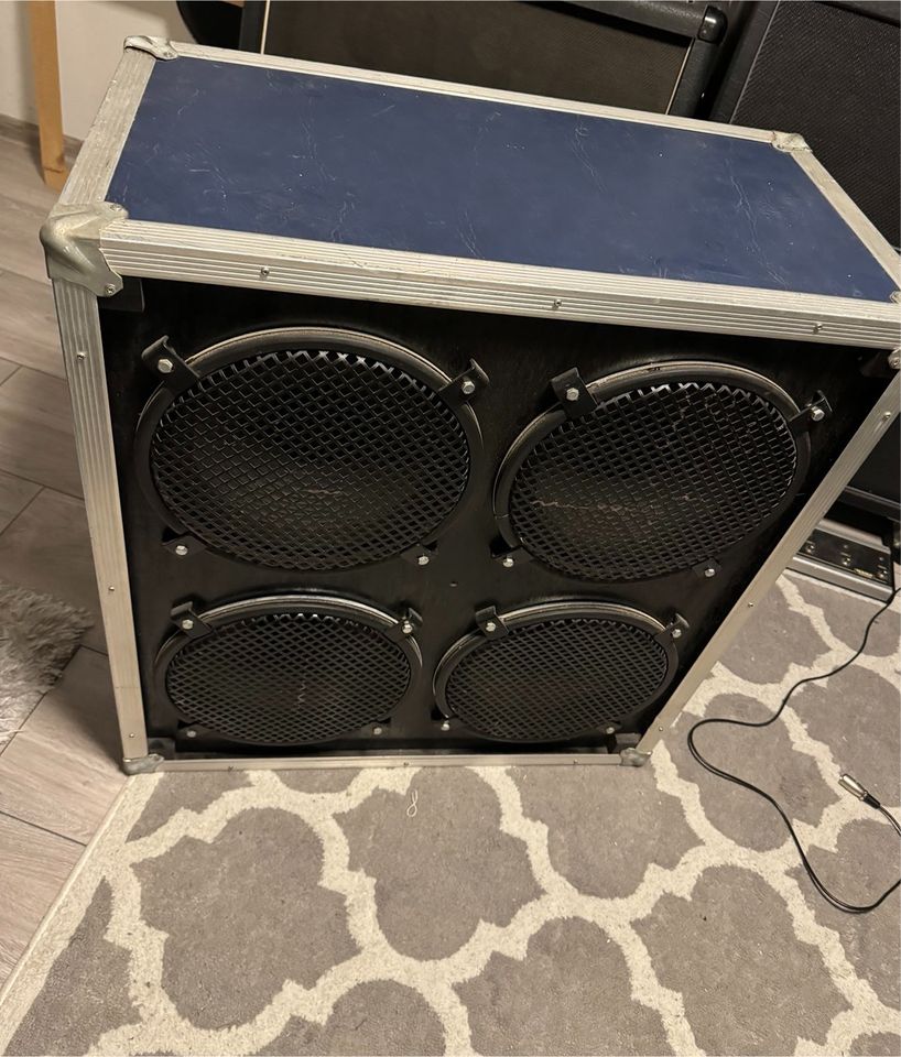 TAUSCHE Gitarrenbox 4x12 Road Ready Leerbox Cab Oversize Box in Uslar