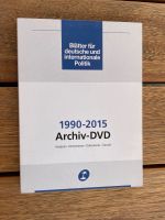 Blätter f. deutsche u. internationale Politik Archiv DVD1990-2015 Niedersachsen - Göttingen Vorschau
