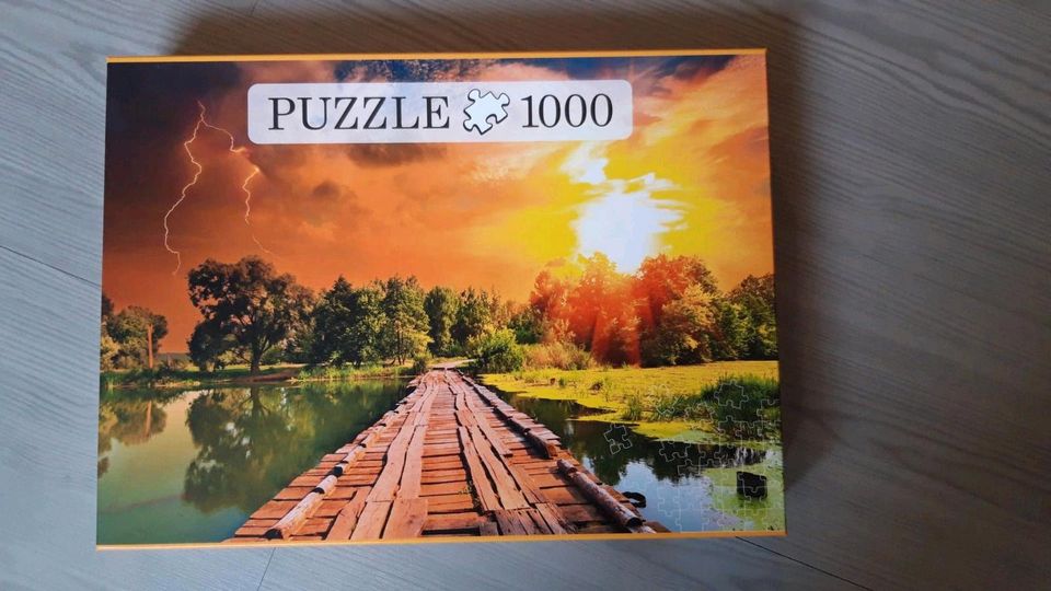 Puzzle 1000 Teile, Sunlight in Frankfurt am Main