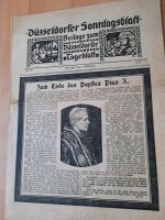 SONDERAUSGABE Düsseldorfer Tagesblatt  1914 Tod Papst Pius X Nordrhein-Westfalen - Euskirchen Vorschau