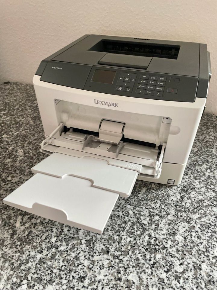 Lexmark MS415dn Laserdrucker Drucker schwarz-weiß TOP in Freiburg im Breisgau