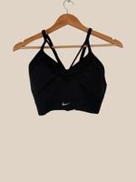 Nike Damen Sport-BH Gr. L | Schwarzer BH mit Bändern im Dekolleté Sachsen - Zwickau Vorschau