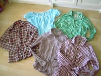 Bluse Montego Gr. 40 42 H&M Vichy Karo Dirndl Bluse Nordrhein-Westfalen - Kreuzau Vorschau