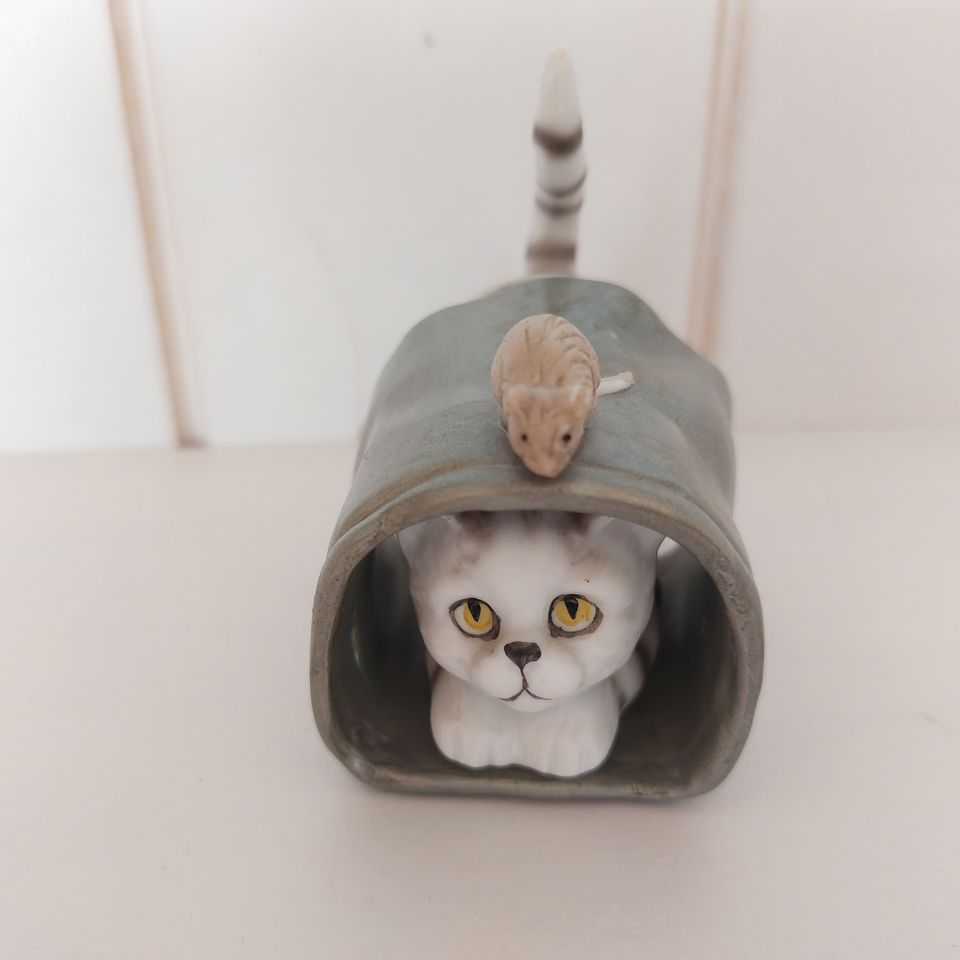 Katze Katzenfiguren von Gilde Porzellan (3) in Selters