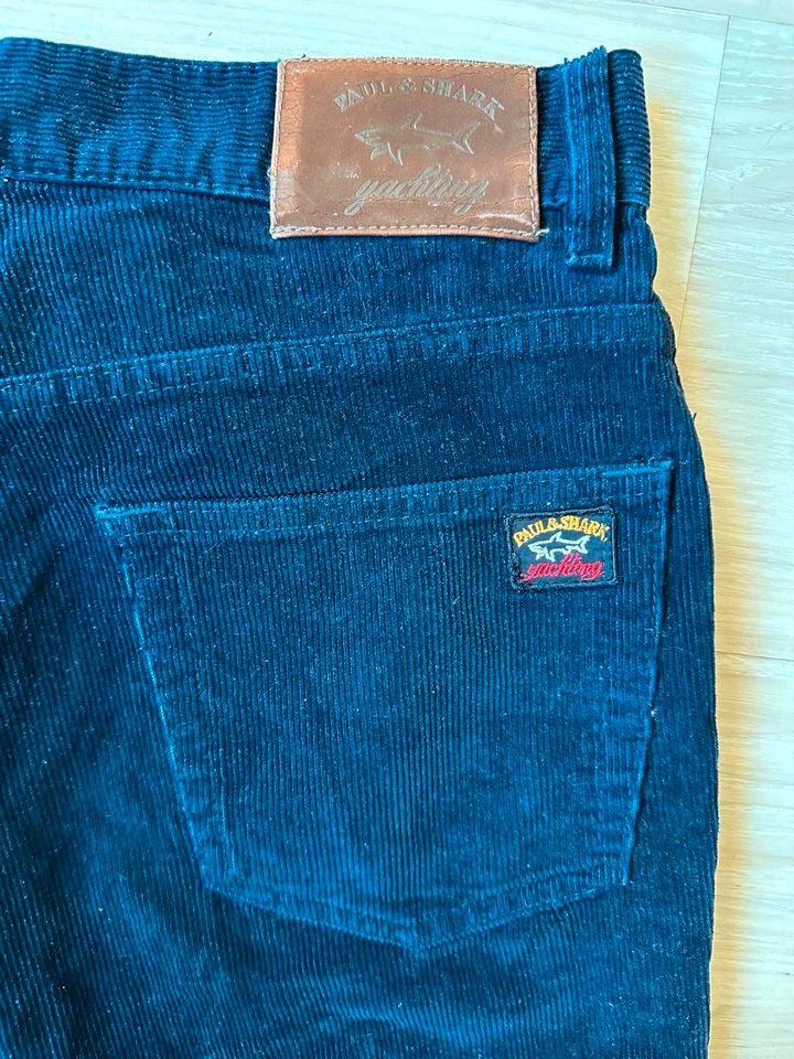 Paul & Shark Jeans Hose Cord blau navy 30 M Maße and und in Köln