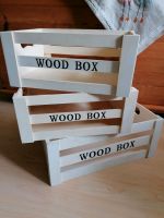 Deko Kisten 3 Stück Neu Wood Boxen Sachsen - Ohorn Vorschau