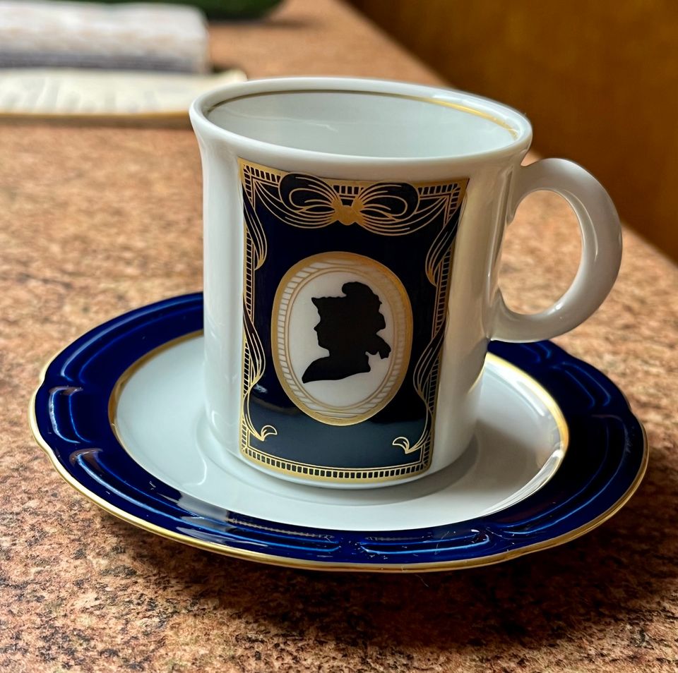 Porzellan Tasse (Weimarer Kobalt, Weimarer Persönlichkeiten) in Berlin