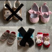 Verschiedene Babyschuhe Krabbelschuhe Rasselsocke Hessen - Künzell Vorschau