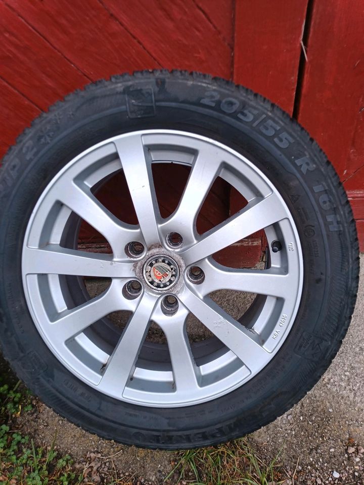 Winterräder VW 205/55R16, 5x112 in Jahnsdorf