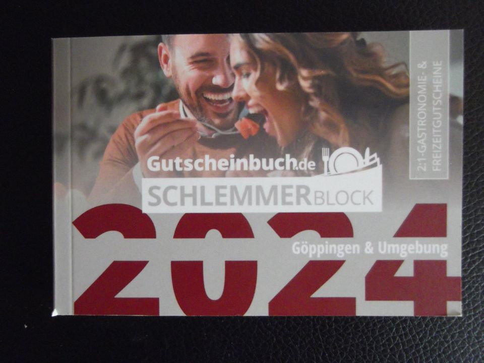 Gutscheinbuch Schlemmerblock Göppingen & Umgebung 2024 Neu in Kirchheim unter Teck