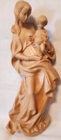 Geschnitzte Madonna mit Kind, Maria mit Jesuskind, Heiligen Figur München - Laim Vorschau