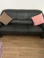 3,2,1 Leder Couch schwarz Nordrhein-Westfalen - Monheim am Rhein Vorschau