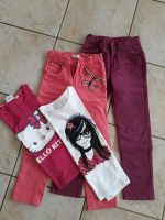Set 2 Jeans + 2 Shirts, Gr. 122 - Mädchen, pink . Sachsen - Thermalbad Wiesenbad Vorschau