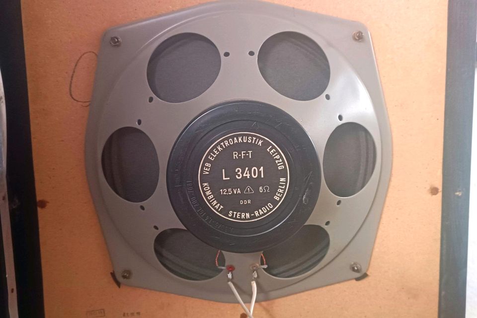 RFT L 3401 Lautsprecher , aus einer großen Verona Regent Box in Saal an der Saale