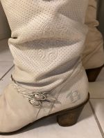 Lavorazione Artigiana Stiefeletten creme Gr. 40 Berlin - Biesdorf Vorschau